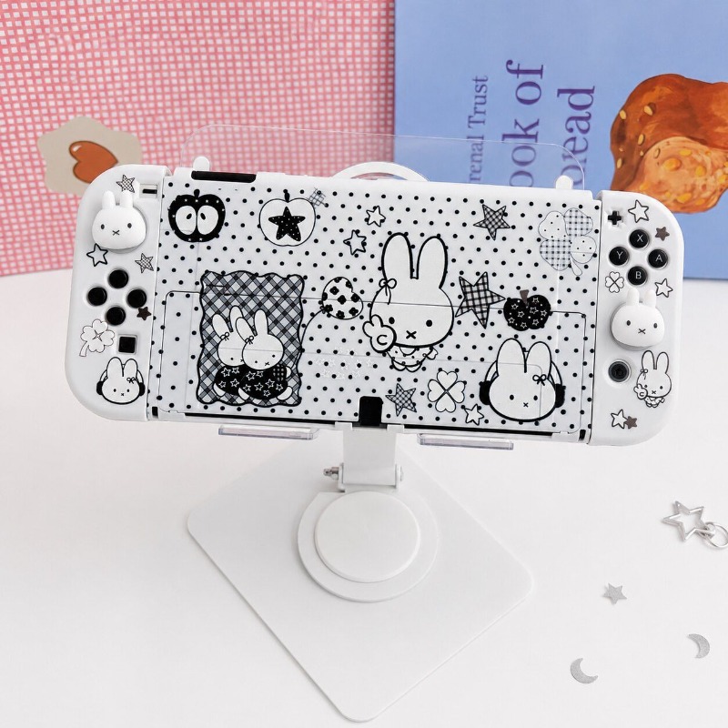 Cute Miffy Protective Case for - đánh giá và giá Gaming Console Tv