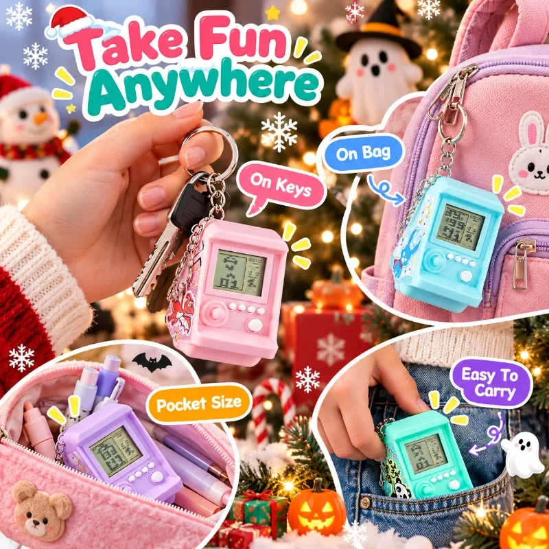Creative Electronic Arcade Gam - đánh giá và giá Gaming Console Keychain