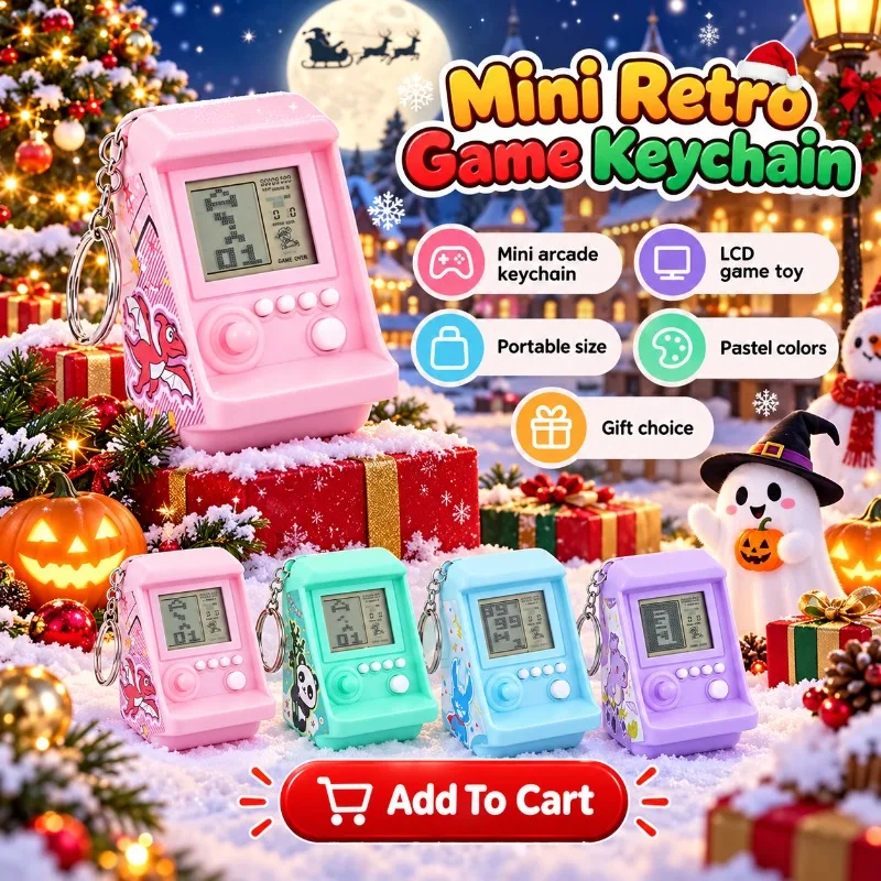 Creative Electronic Arcade Gam - đánh giá và giá Gaming Console Keychain