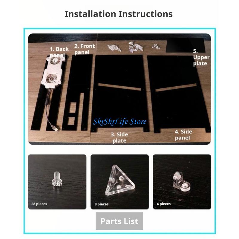 Vỏ bảo vệ trong suốt E65E cho  - đánh giá và giá Gaming Console Display Case